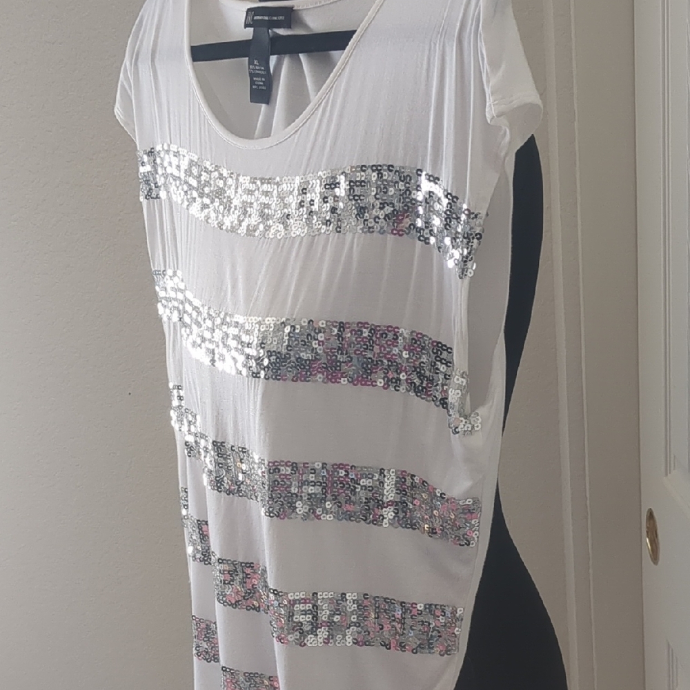 INC International Concepts White Flutter Sleeve S… - image 4